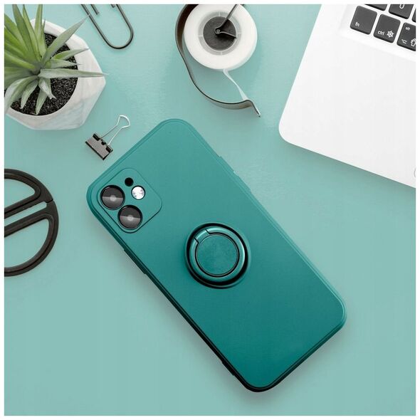 Futerał SILICONE RING do XIAOMI Redmi Note 14 5G zielony