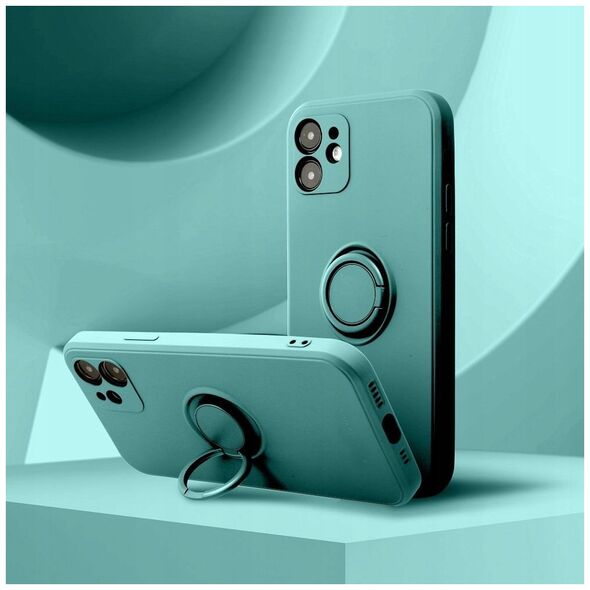 Futerał SILICONE RING do XIAOMI Redmi Note 14 5G zielony