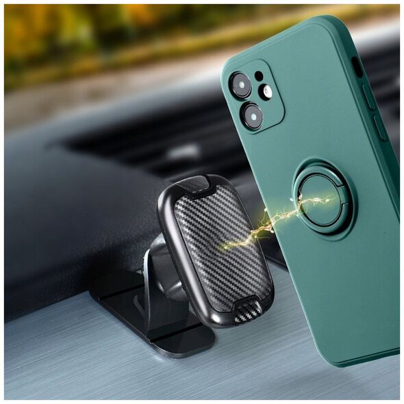 Futerał SILICONE RING do XIAOMI Redmi Note 14 5G zielony