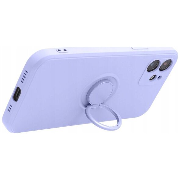 Futerał SILICONE RING do XIAOMI Redmi Note 14 5G fioletowy