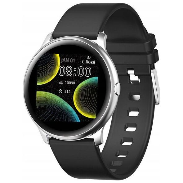 Smartwatch Gino Rossi SW010-11 Czarny  (SW010-11)