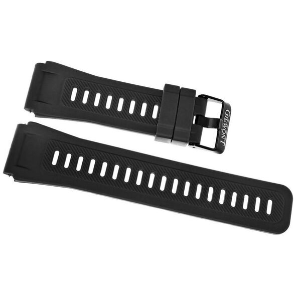 Quartz Pasek do Smartwatch Giewont GW430 Silikonowy CZARNY GWP430-1