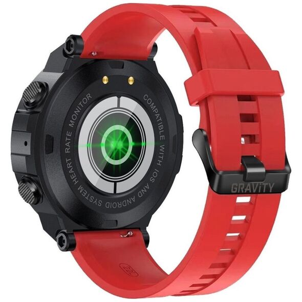 Smartwatch Gravity GT7-5 Czerwony  (GT7-5)