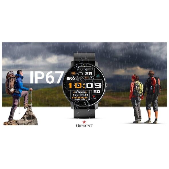Smartwatch Giewont Smartwatch Giewont Sport Around PRO SmartCall GW120-2 PRO - Carbon