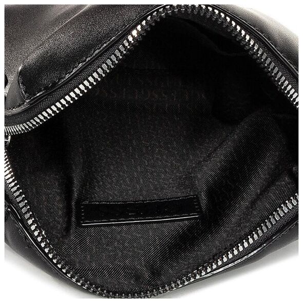 Guess, Dan, Document Holder, Leather Crossbody Bag, Black, Mini, For Men For Men