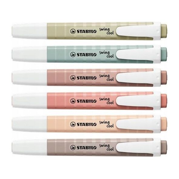 Stabilo Swing Cool Nature Colours 6er Set.