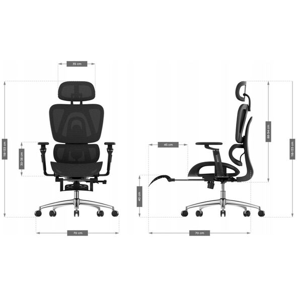 Fotel biurowy MA-Manager 7.9 BLACK