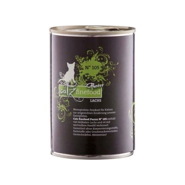 Catz Finefood Purrrr N.105 Łosoś puszka 375g