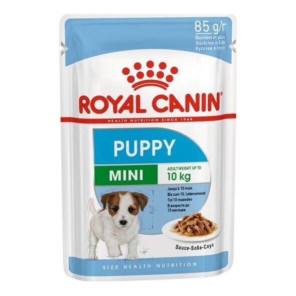 Royal Canin Royal Canin Mini Puppy karma mokra dla szczeniąt, od 2 do 10 miesiąca życia, ras małych saszetka 85g