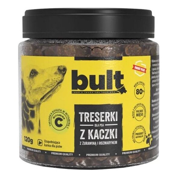 BULT Bult Treserki z Kaczki z Żurawiną i Rozmarynem Przysmak Dla Psa 120 g