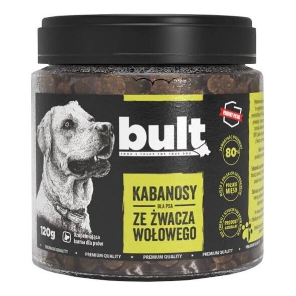 BULT Bult Kabanosy Ze Żwacza Wołowego Przysmak Dla Psa 120 g