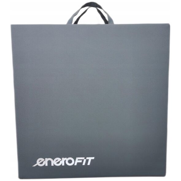 MATERAC GIMNASTYCZNY SKŁADANY 180x60x5CM SZARY ENERO FIT