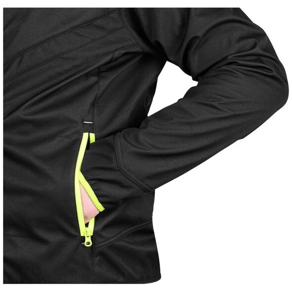 Kurtka Mix&Match Softshell, czarno-żółta, rozmiar S