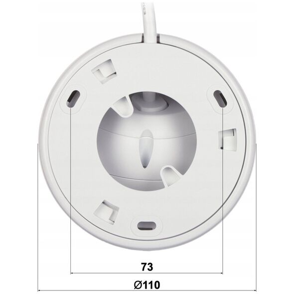 KAMERA IP DS-2CD1363G2-LIUF/SL(2.8MM)PL Smart Hybrid Light - 6Mpx Hikvision