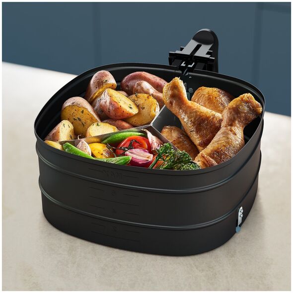 Philips HD9916/00 fryer accessory Compartment separator Aluminium, Teal
