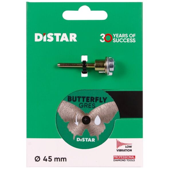 DISTAR TARCZA DIAMENTOWA BUTTERFLY 45 x 0,6 x 5,8/3,2-3,0F Z TRZPIENIEM