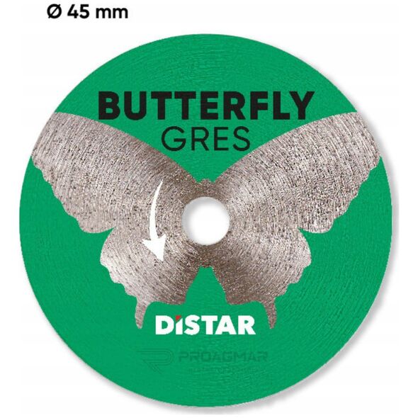 DISTAR TARCZA DIAMENTOWA BUTTERFLY 45 x 0,6 x 5,8/3,2-3,0F Z TRZPIENIEM