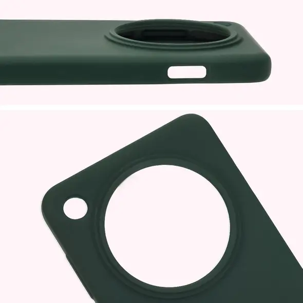 Bizon Soft Case Oppo Find X8 Pro dark green