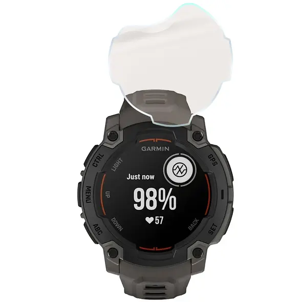 Bizon Glass Watch Film Sun Garmin Instinct E 45 mm [2 PACK]
