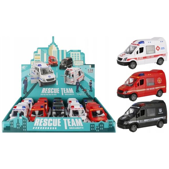Mega Creative AUTO RATUNK MIX P/B 12CM MIX4 MC DISP 10/120/240