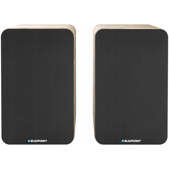 GŁOŚNIKI PÓŁKOWE BS-50OK BRĄZOWE (BLUETOOTH, 2x75W, RCA, USB, OPTYCZNE, BASS-REFLEX, PILOT)