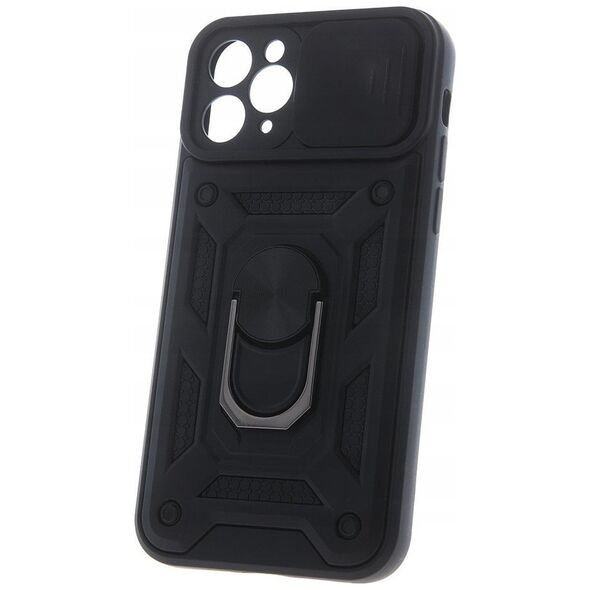 ETUI DEFENDER SLIDE CASE DO SAMSUNG GALAXY A16 4G / A16 5G CZARNA NAKŁADKA ETUI PLECKI