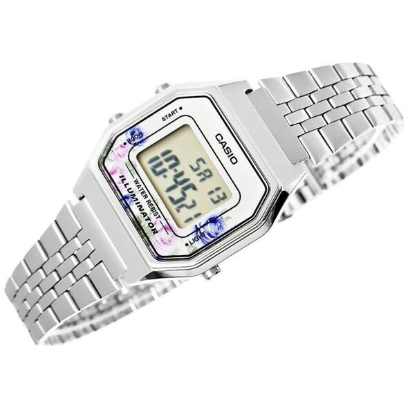 Zegarek Casio Zegarek Damski CASIO Collection Retro LA680WA-4CDF