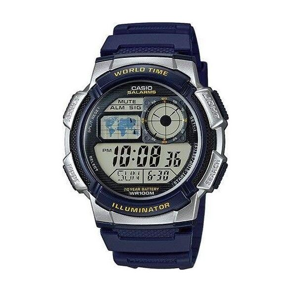 Zegarek Casio Zegarek Męski CASIO 10 Bar do Pływania AE-1000 -2A uniwersalny