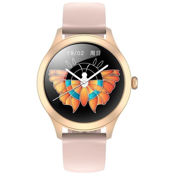 Smartwatch Gino Rossi SW014-3 Różowy  (15690-uniw)