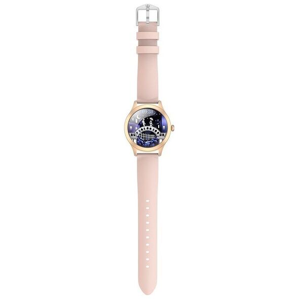 Smartwatch Gino Rossi SW014-3 Różowy  (15690-uniw)