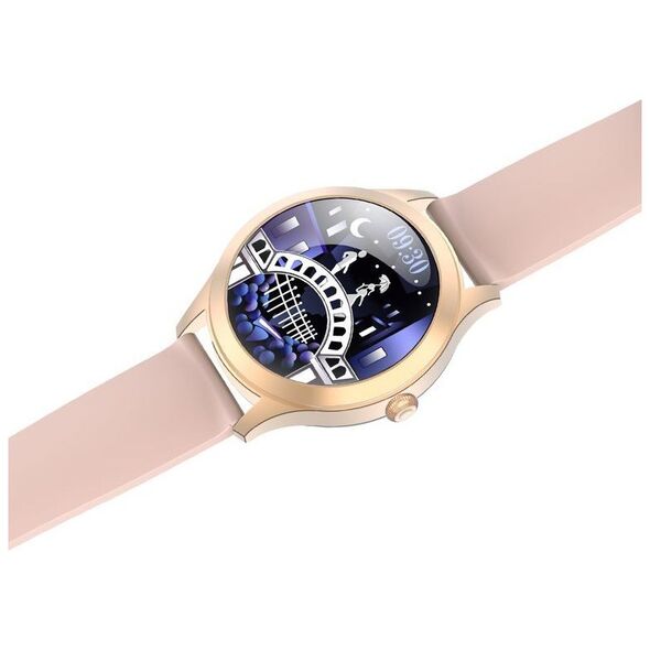 Smartwatch Gino Rossi SW014-3 Różowy  (15690-uniw)