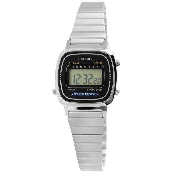 Zegarek Casio Zegarek Damski CASIO Collection Retro LA670WA-1DF