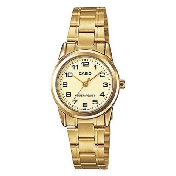 Zegarek Casio ZEGAREK DAMSKI CASIO LTP-V001G-9BUDF (zd589c)