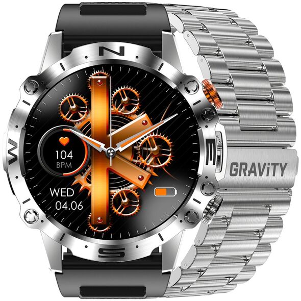 Smartwatch Gravity Zegarek męski SMARTWATCH GRAVITY GT20-2