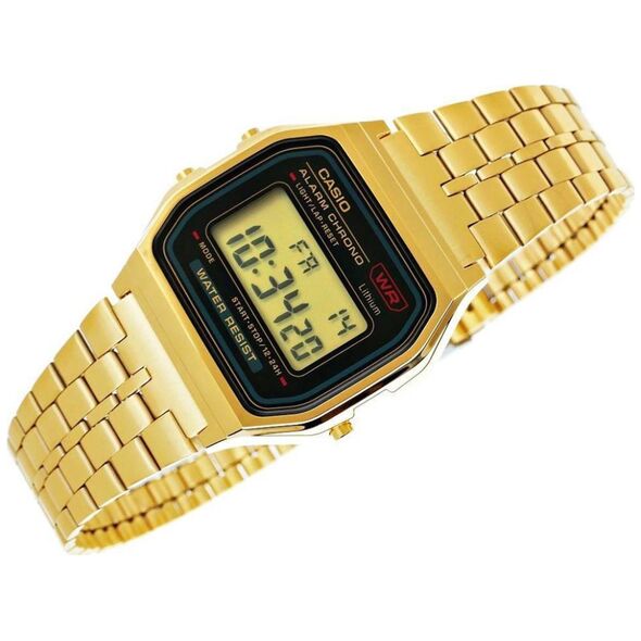 Zegarek Casio Zegarek Unisex Casio VINTAGE ICONIC - Gold Złoty ( 33 mm) ( 34 mm)