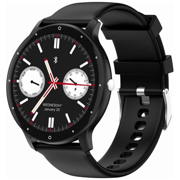 Smartwatch Gravity Zegarek SMARTWATCH - GT1-3 PRO BK/BK/RD