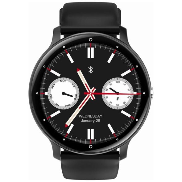 Smartwatch Gravity Zegarek SMARTWATCH - GT1-3 PRO BK/BK/RD