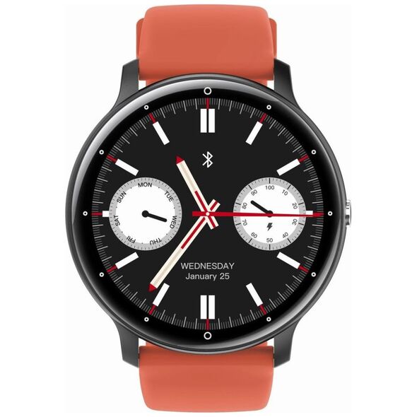 Smartwatch Gravity Zegarek SMARTWATCH - GT1-3 PRO BK/BK/RD