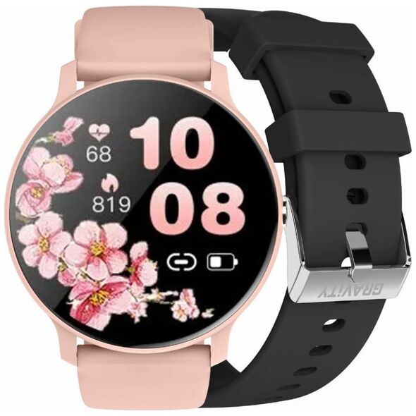 Smartwatch Gravity Zegarek SMARTWATCH - GT1-5 PRO PK/PK/BK