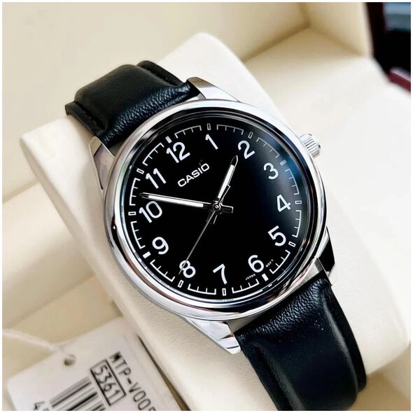 Zegarek Casio ZEGAREK MĘSKI CASIO MTP-V005L-1B4 + BOX (zd066g)