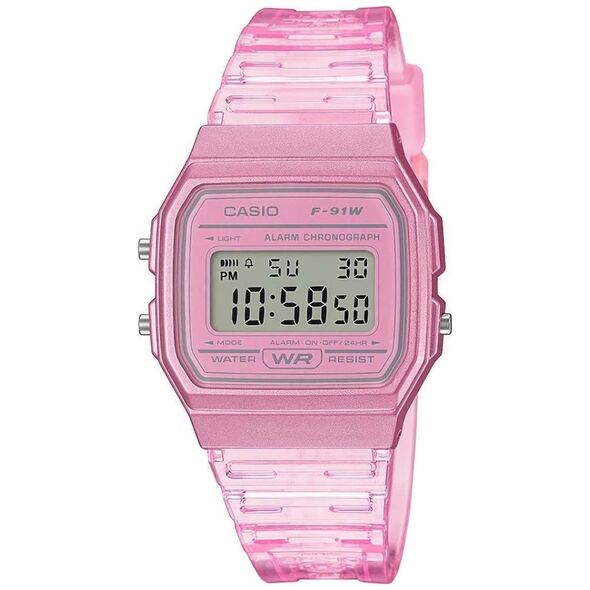 Zegarek Casio Zegarek Damski Casio Retro Vintage F-91WS-4 (zd648a) + BOX