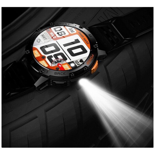 Smartwatch Gravity GT22-2 Czarny  (GT22)