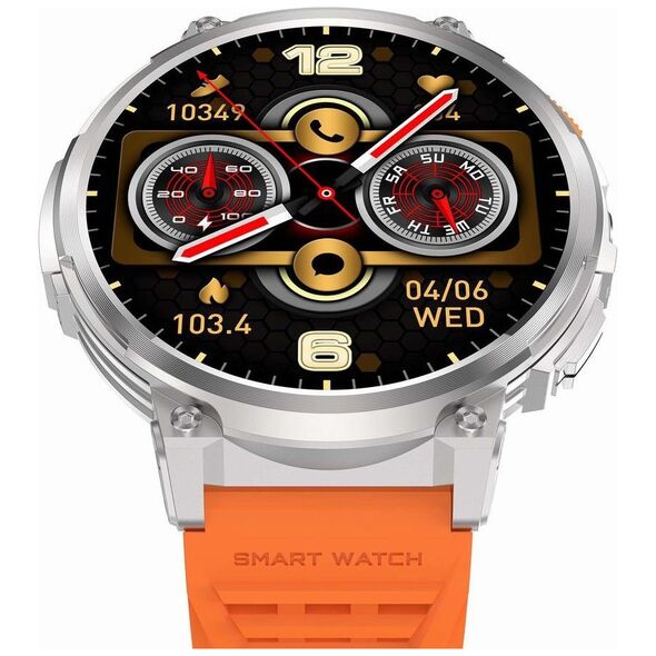 Smartwatch Gravity GT23-4 Pomarańczowy  (GT23)