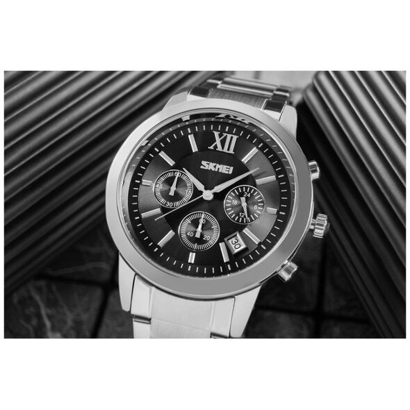 Zegarek Męski Skmei 9097BK + BOX