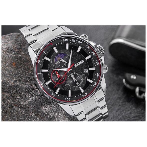 Zegarek Męski Skmei 9250SIBK + BOX
