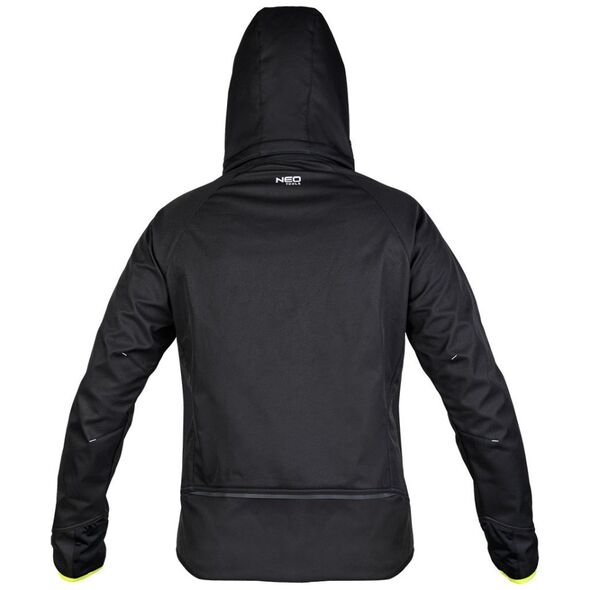 Kurtka Mix&Match Softshell, czarno-żółta, rozmiar XL