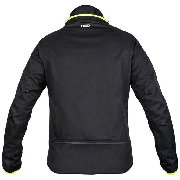 Kurtka Mix&Match Softshell, czarno-żółta, rozmiar L