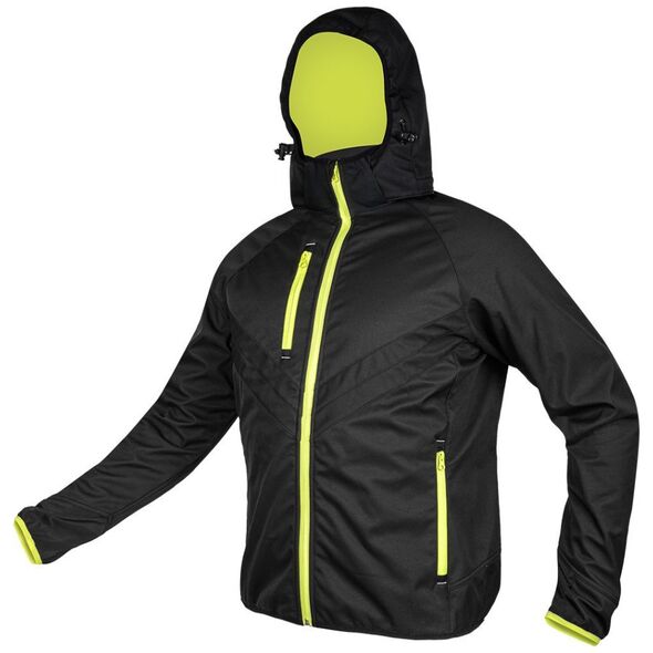 Kurtka Mix&Match Softshell, czarno-żółta, rozmiar XXXL