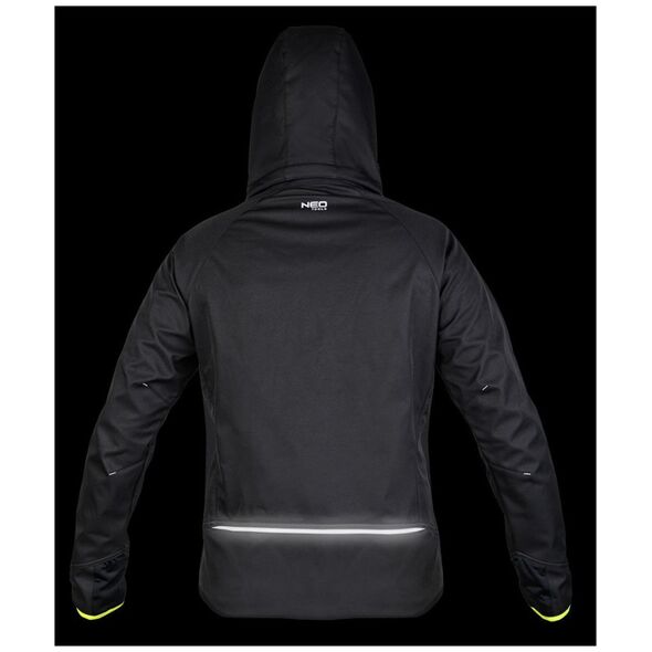 Kurtka Mix&Match Softshell, czarno-żółta, rozmiar XXXL