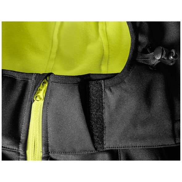 Kurtka Mix&Match Softshell, czarno-żółta, rozmiar M